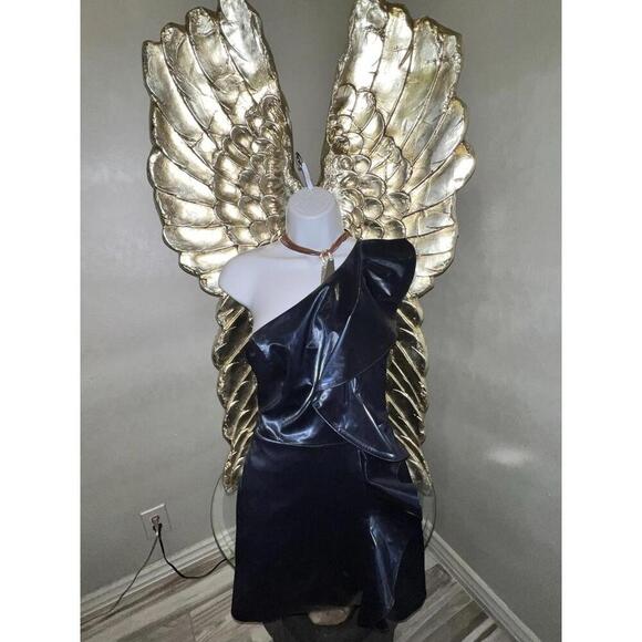 h:ours Aneta Mini Dress in Navy , Small - Picture 4 of 9